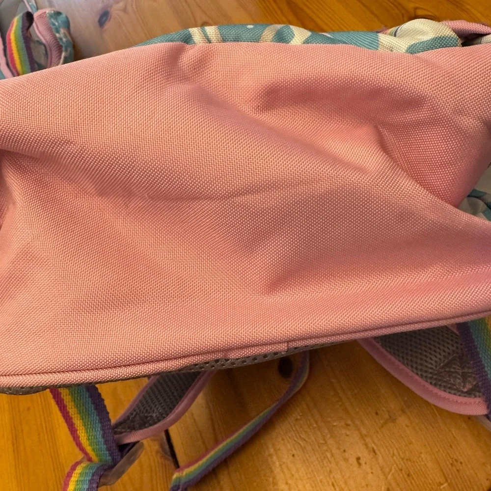 Pottery Barn Kids Pink and Blue Unicorn Bags - Picture 2 of 3